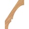 Ekena Millwork 3 1/2"W x 24"D x 36"H Balboa Smooth Knee Brace, Western Red Cedar BRC04X24X36BOA00SWR - alternate 2
